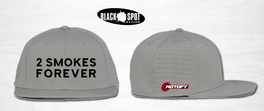MOTOFY - 2 SMOKES - Fitted Flatbill
